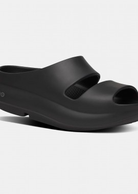 OOFOS OOYEA PLUS WOMEN’S SANDAL ΜΑΥΡΟ