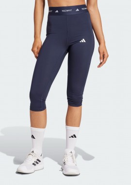ADIDAS PERFORMANCE - ADIDAS TECHFIT CAPRI LEGGINGS ΜΠΛΕ