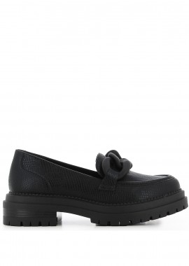 SJ - Μαύρο chunky loafer