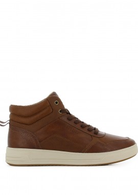 Ανδρικό καφέ sneaker μποτάκι