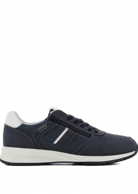 Μπλε ανδρικό sneaker
