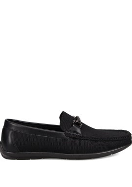 Μαύρο ανδρικό loafer
