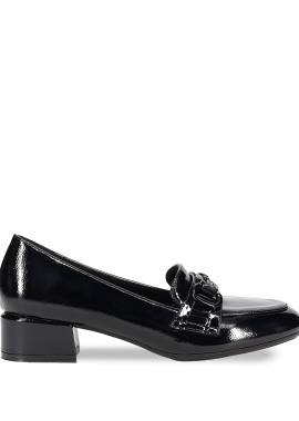 Μαύρο loafer λουστρίνι