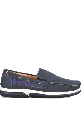 Μπλε ανδρικό boat shoe