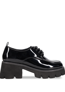 MIGATO - Μαύρο chunky Oxford λουστρίνι