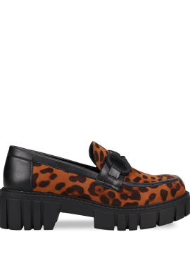 MIGATO - Λεοπάρ chunky loafer