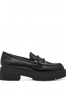 Μαύρο chunky loafer