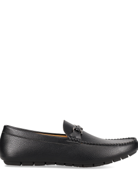 Μαύρο ανδρικό loafer