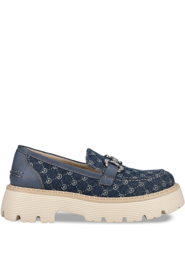 MIGATO - Μπλε denim chunky loafer