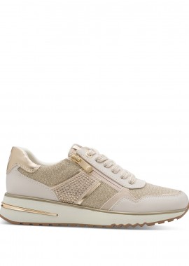 MARCO TOZZI - Ecru sneaker