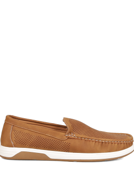 Καφέ ανδρικό loafer