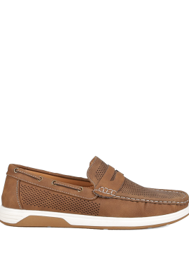 Καφέ ανδρικό loafer