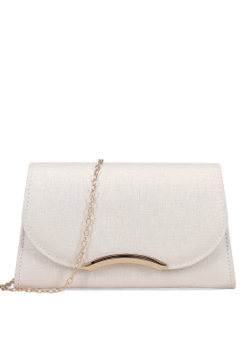 MIGATO - Λευκό clutch τσαντάκι