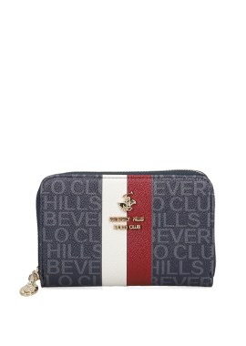BEVERLY HILLS POLO CLUB - Μπλε σκούρο πορτοφόλι
