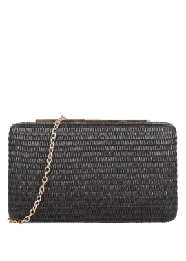 MIGATO - Μαύρο clutch τσαντάκι