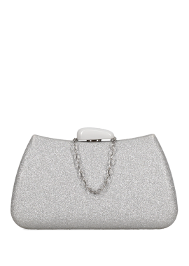 MIGATO - Ασημί clutch τσαντάκι