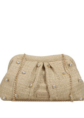 VENCI - Μπεζ clutch τσαντάκι