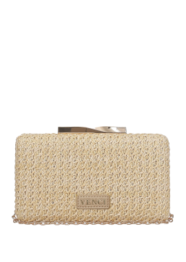 VENCI - Μπεζ clutch τσαντάκι