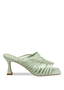 LAURA BIAGIOTTI - Πράσινο multistrap mule