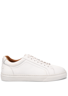 Ανδρικό λευκό δερμάτινο sneaker
