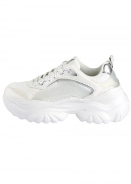 BUFFALO - BUFFALO Bliss Mesh Γυναικεία Sneakers - Λευκά-1636587-WHITE