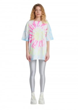 PCP - PCP Κολάν JACQUELINE LEGGING - Ασημί-SILVER