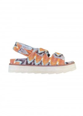 COLORS OF CALIFORNIA Σανδάλια - Πέδιλα PLATFORM SANDAL ETHNIC FABRIC - -HC.STORMY42