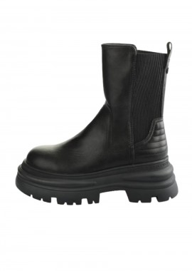 BUFFALO - BUFFALO Γυναικεία Μποτάκια DIONE CHELSEA MID - ΜΑΥΡΟ-1270128-BLACK