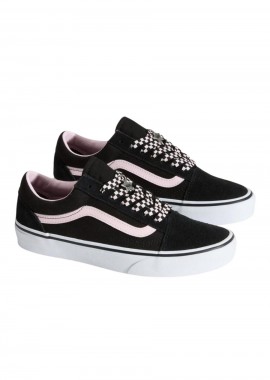VANS - VANS Sneakers UA OLD SKOOL - BLACK/PINK-VN000D6WY281-BLACK