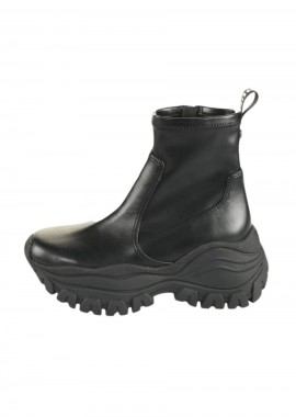 BUFFALO - BUFFALO μποτάκια γυναικεία LOLA SOCK - Μαύρο-1220056-BLACK