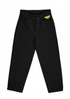 HOMEBOY - HOMEBOY Παντελόνια x-tra BAGGY Cord - BLACK-02PA0301-BLACK
