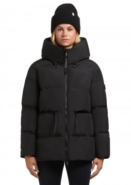 KHUJO Μπουφάν ELLIS - BLACK-1264JK253-BLACK