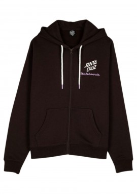 SANTA CRUZ Ζακέτες Singular Script Front - ΚΑΦΕ-SCA-WZH-0180-BROWN