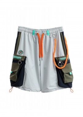 MOD WAVE MOVEMENT Cargo Shorts – Γκρι-MW082040565-GREY
