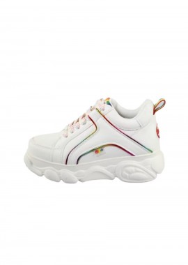 BUFFALO Γυναικεία Sneakers CLD CORIN BS - Λευκά-1410115