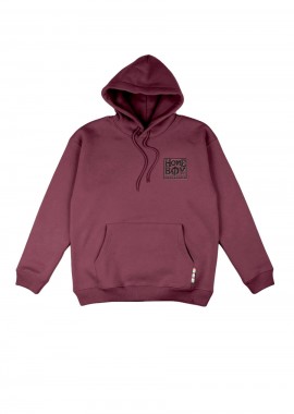 Homeboy Old School Hood –Unisex Φούτερ Μπορντό-01SW3050