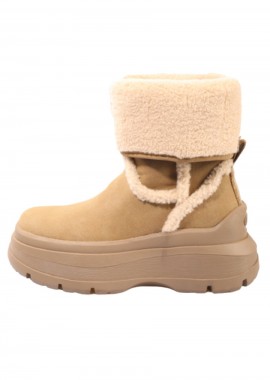 BUFFALO - BUFFALO Μπότες Γυναικείες OLYMPIA FOLD BOOT WARM - Μπεζ-1270148-UNKNOWN