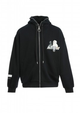 MOD WAVE MOVEMENT VG Dog Unisex Ζακέτα-Μαύρη-MW093070089-BLACK