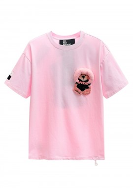 Mod Wave Movement - MOD WAVE MOVEMENT Unisex T-Shirt MIKE TEDDY MW082020589 - ΡΟΖ-MW082020589-PINK