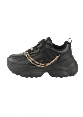 BUFFALO - BUFFALO Bliss Chain Γυναικεία Sneakers - Μαύρα-1636591-BLACK