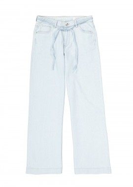 GARCIA - Garcia Γυναικείο Jeans Celia Wide Leg - Ανοιχτό Μπλε-249/32-7076