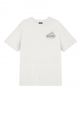 GRIMEY - GRIMEY Unisex T-Shirt The Character - Λευκό-GAC805-WHITE