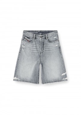 DIESEL - Diesel Γυναικεία Βερμούδα De-Sire-Short - Γκρι-S26A1405109P08-GREY