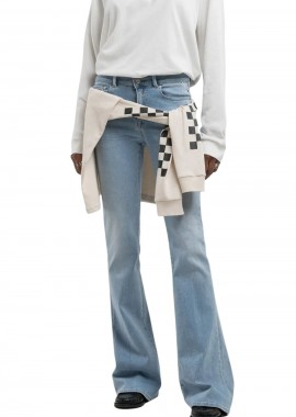 REPLAY - REPLAY Γυναικείο Jeans WLW689 - Μπλε Denim-WLW689.000.805837-DENIM