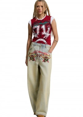 ED HARDY - Ed Hardy Texas Rodeo XXTRA Γυναικείο Jean -ED5717-DENIM
