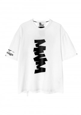 MOD WAVE MOVEMENT TShirt BLACK CAPSULE 001 - Λευκό-MW062022082-WHITE