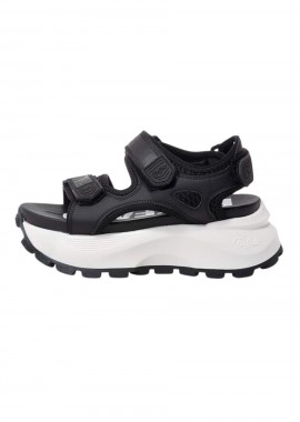 BUFFALO Σανδάλια - Πέδιλα MANHATTEN SND - ΜΑΥΡΟ-1602295-BLACK