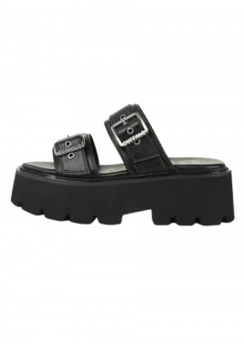 BUFFALO Σανδάλια - Πέδιλα BRAKE TWO STRAP - BLACK-1602362-BLACK