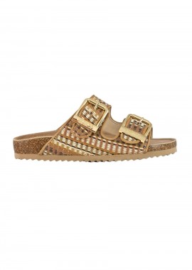 COLORS OF CALIFORNIA TWO BUCKLE Σανδάλια IN RAFIA - MULTI-HC.BIO500-MULTI