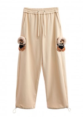 Mod Wave Movement - MOD WAVE MOVEMENT Φόρμες MIKE TEDDY PANTS - MW081050588 - ΜΠΕΖ-MW081050588-BEIGE
